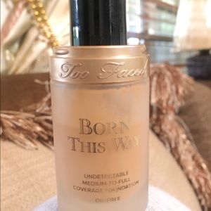 Too faced born this way foundation natural beige